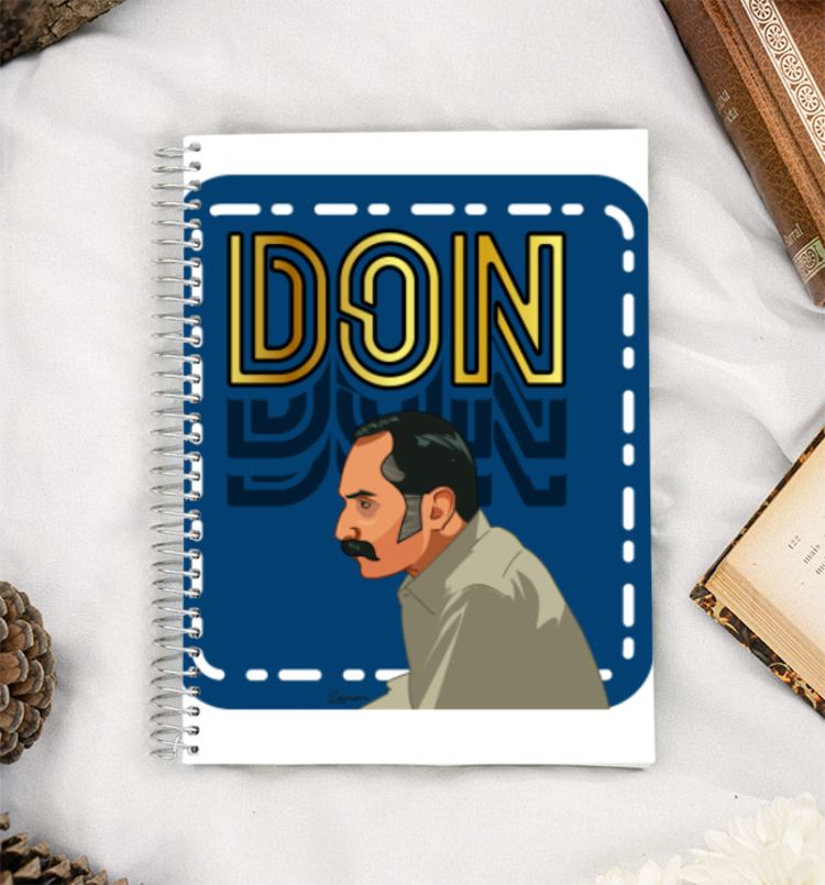 Don Ranga - aavesham A5 Notebook
