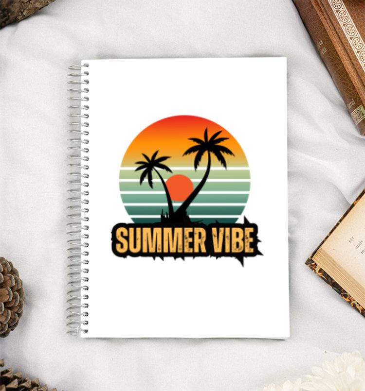 Summer vibe A5 Notebook