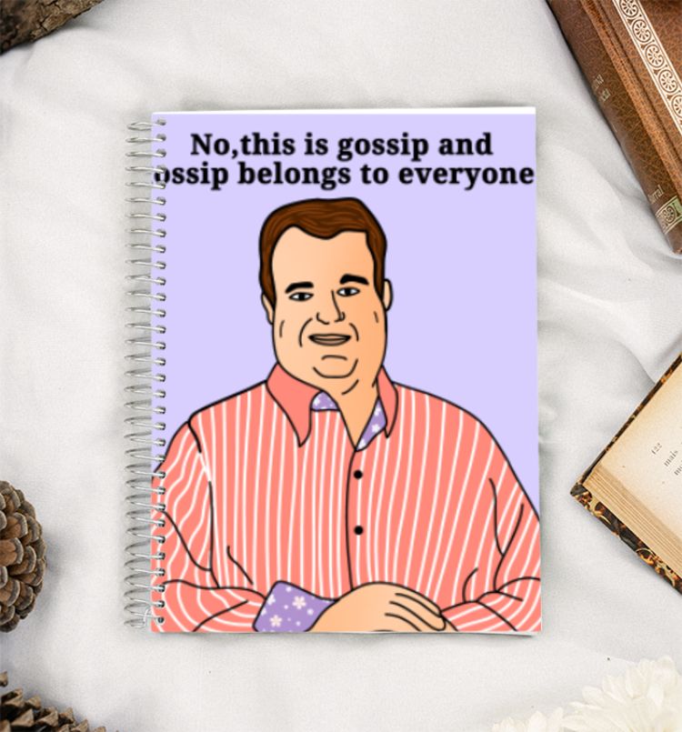Cameron funny quotes A5 Notebook