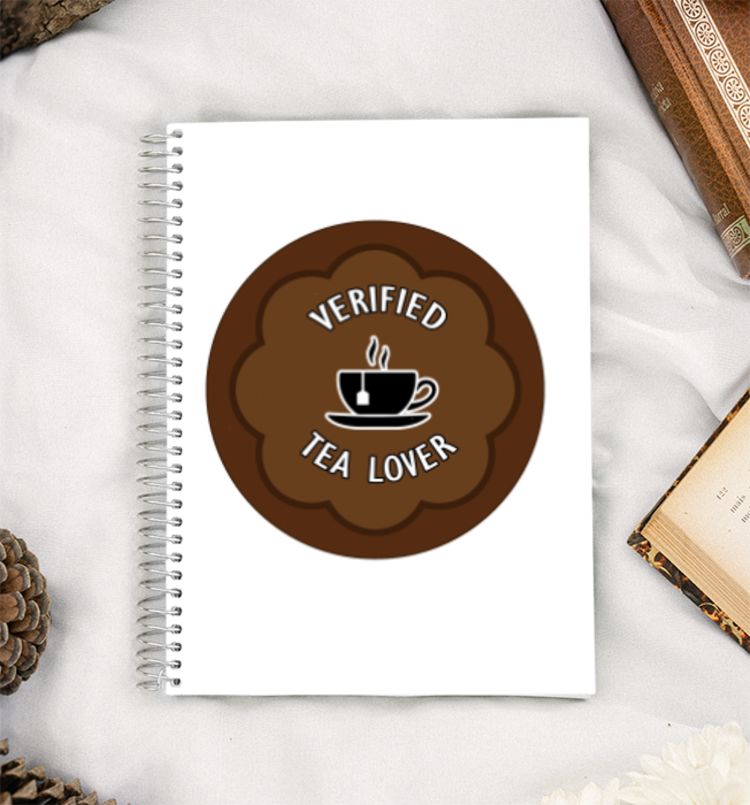 (VERIFIED) TEA LOVER A5 Notebook