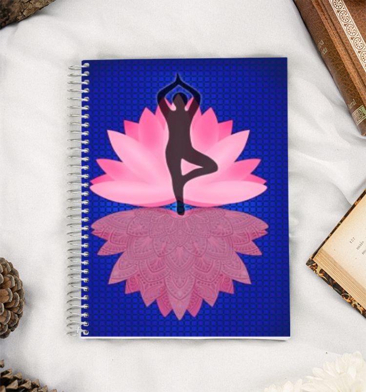 Yoga Posture A5 Notebook