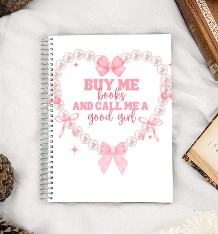 Buy me books A5 Notebook