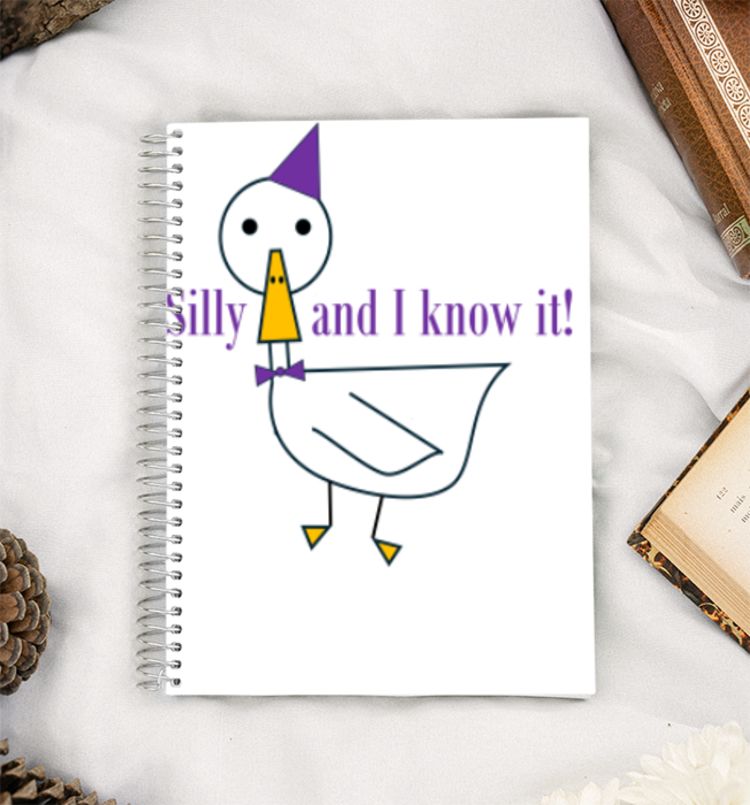 Silly and I know it A5 Notebook