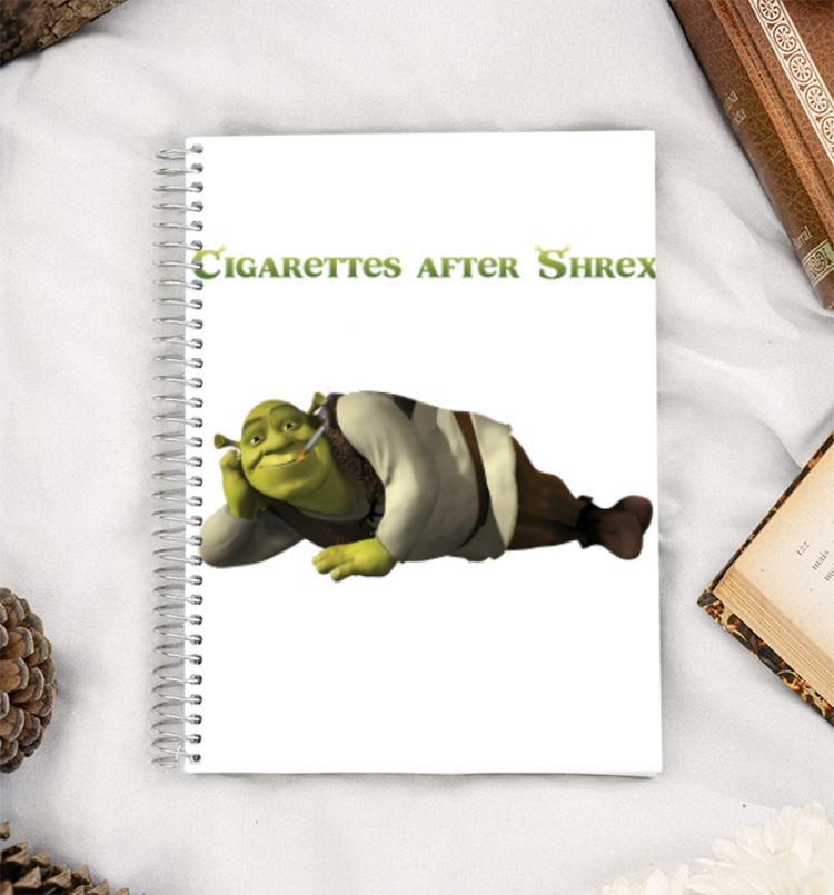 Cigarettes after Shrex  A5 Notebook