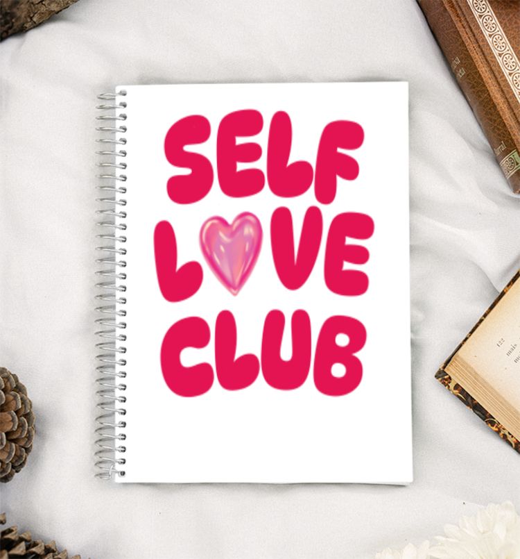 Self love club A5 Notebook
