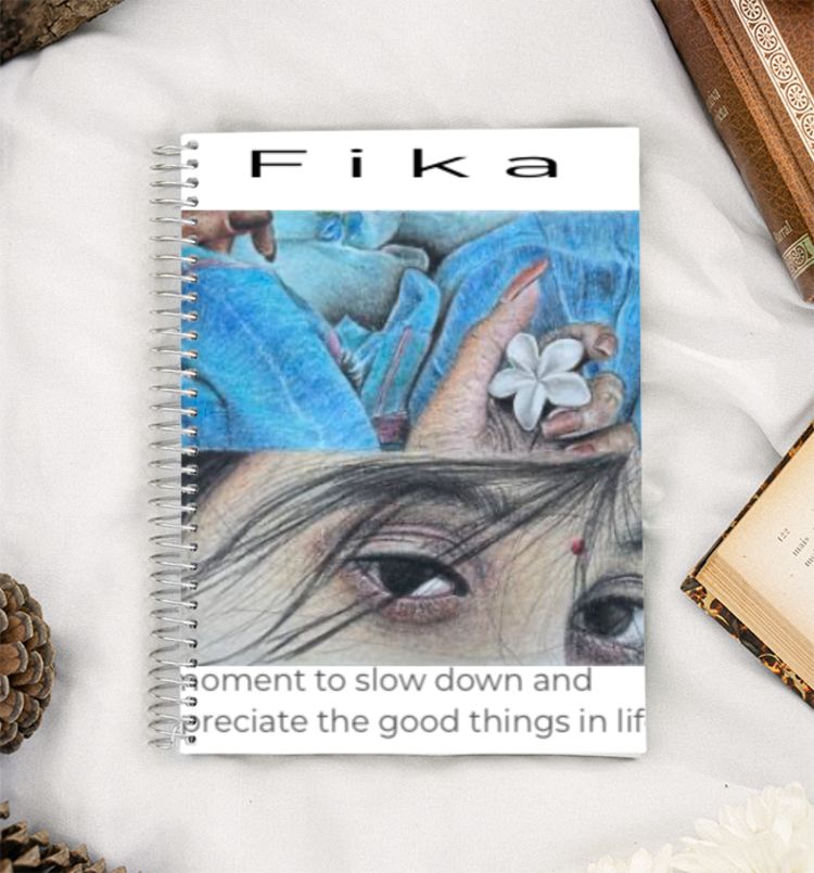 F i k a - Quote A5 Notebook