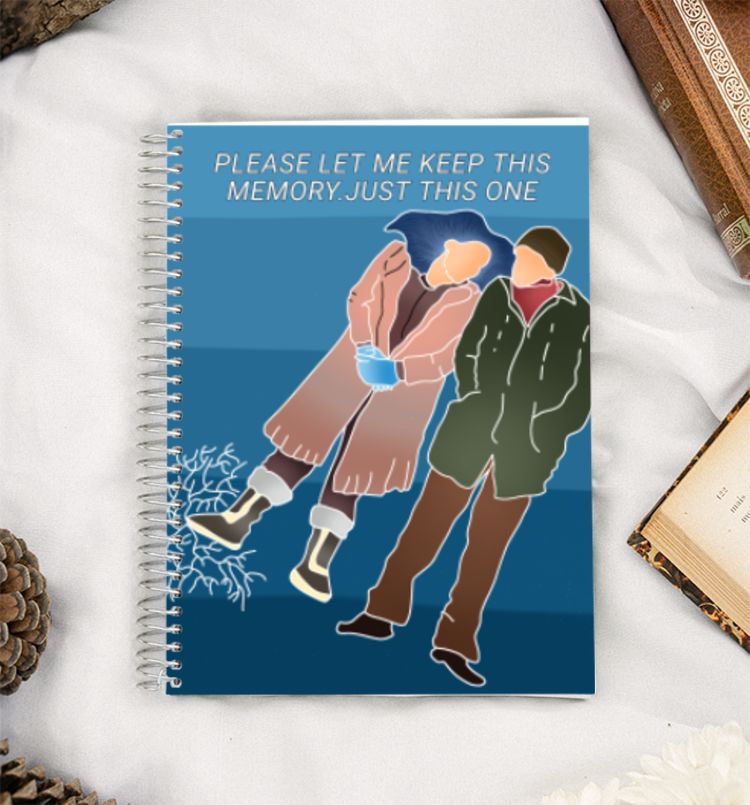 Eternal sunshine spotless mind A5 Notebook