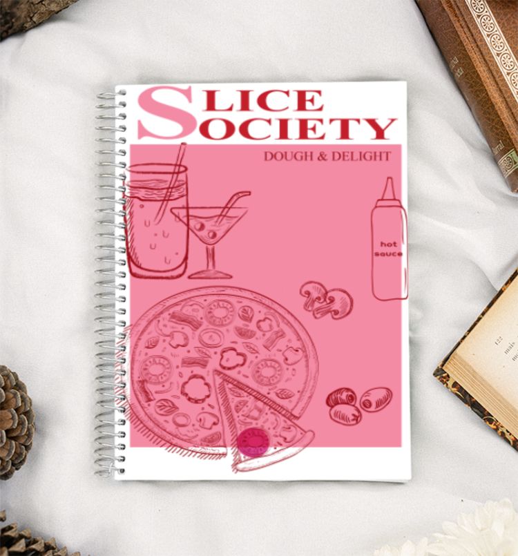 Slice Society A5 Notebook