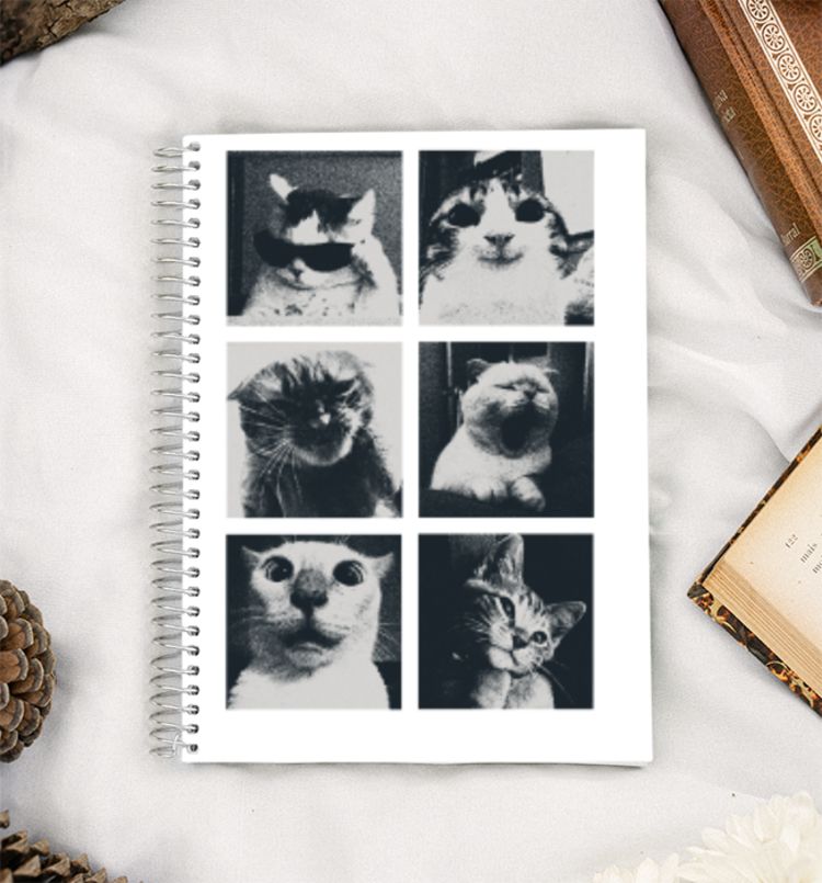 Cats A5 Notebook