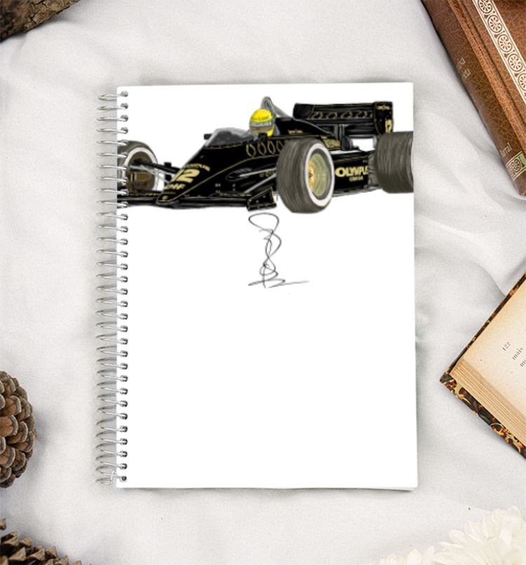 Senna Estoril A5 Notebook