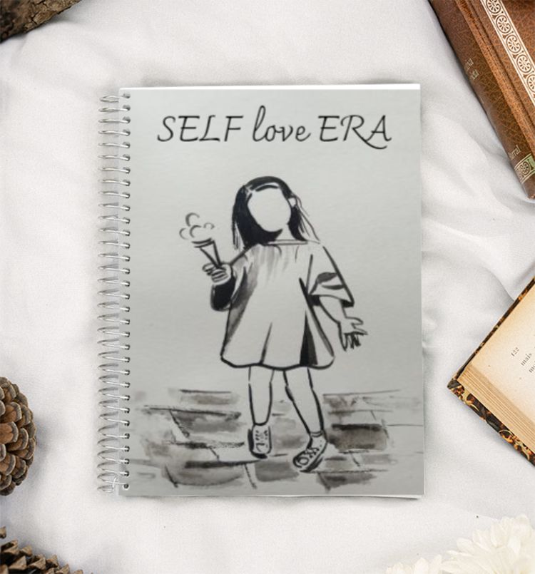 In my self love era A5 Notebook