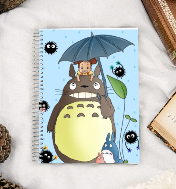 Totoro Studio ghibli fanart A5 Notebook