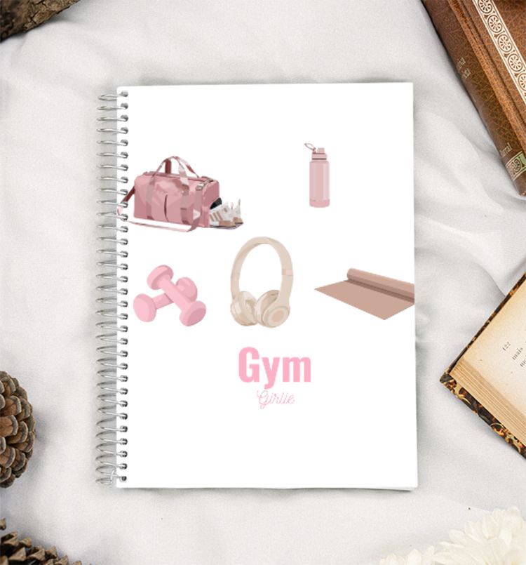 Gym girlie A5 Notebook