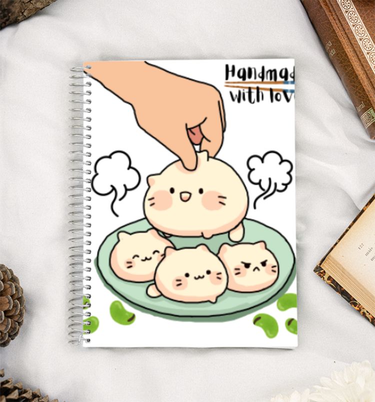 Momos cats A5 Notebook