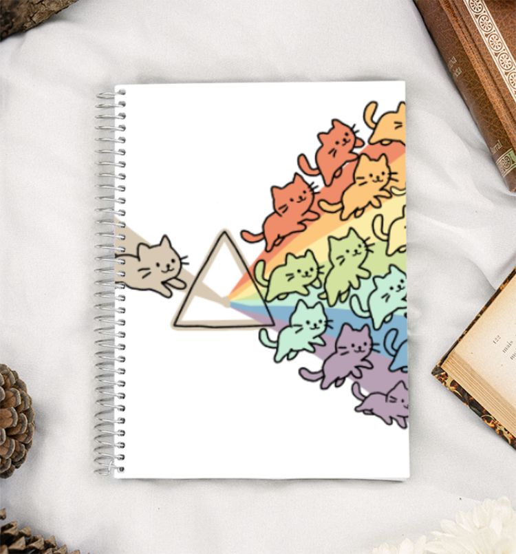 How Cats Get Their Colours A5 Notebook