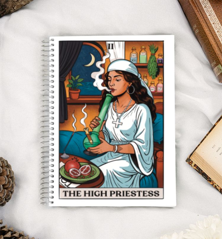 The High Priestess A5 Notebook