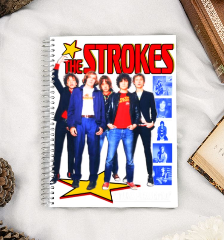 The Strokes A5 Notebook
