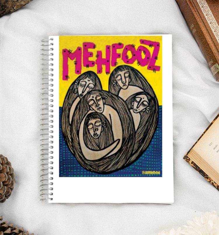 Behencode a.k.a. Girl's Girl A5 Notebook