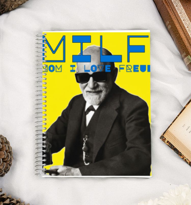 Freud Sigmund Mom Kafka A5 Notebook