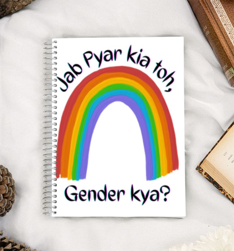 Jab Pyar Kiya Toh Gender Kya? A5 Notebook