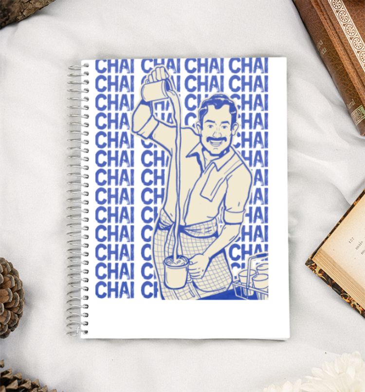 chai chai chai A5 Notebook