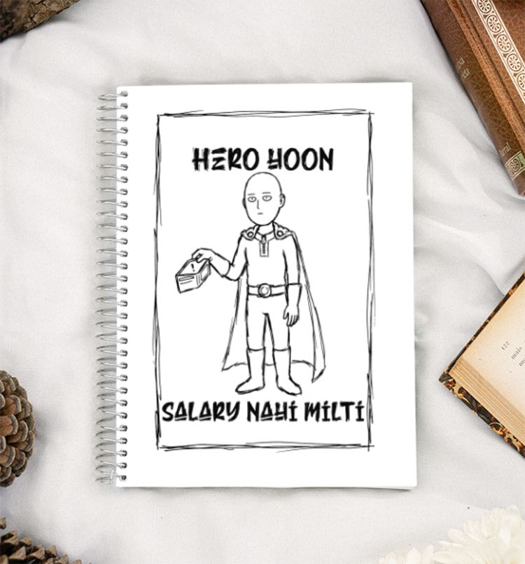 Hero Hoon Salary Nahi Milti A5 Notebook
