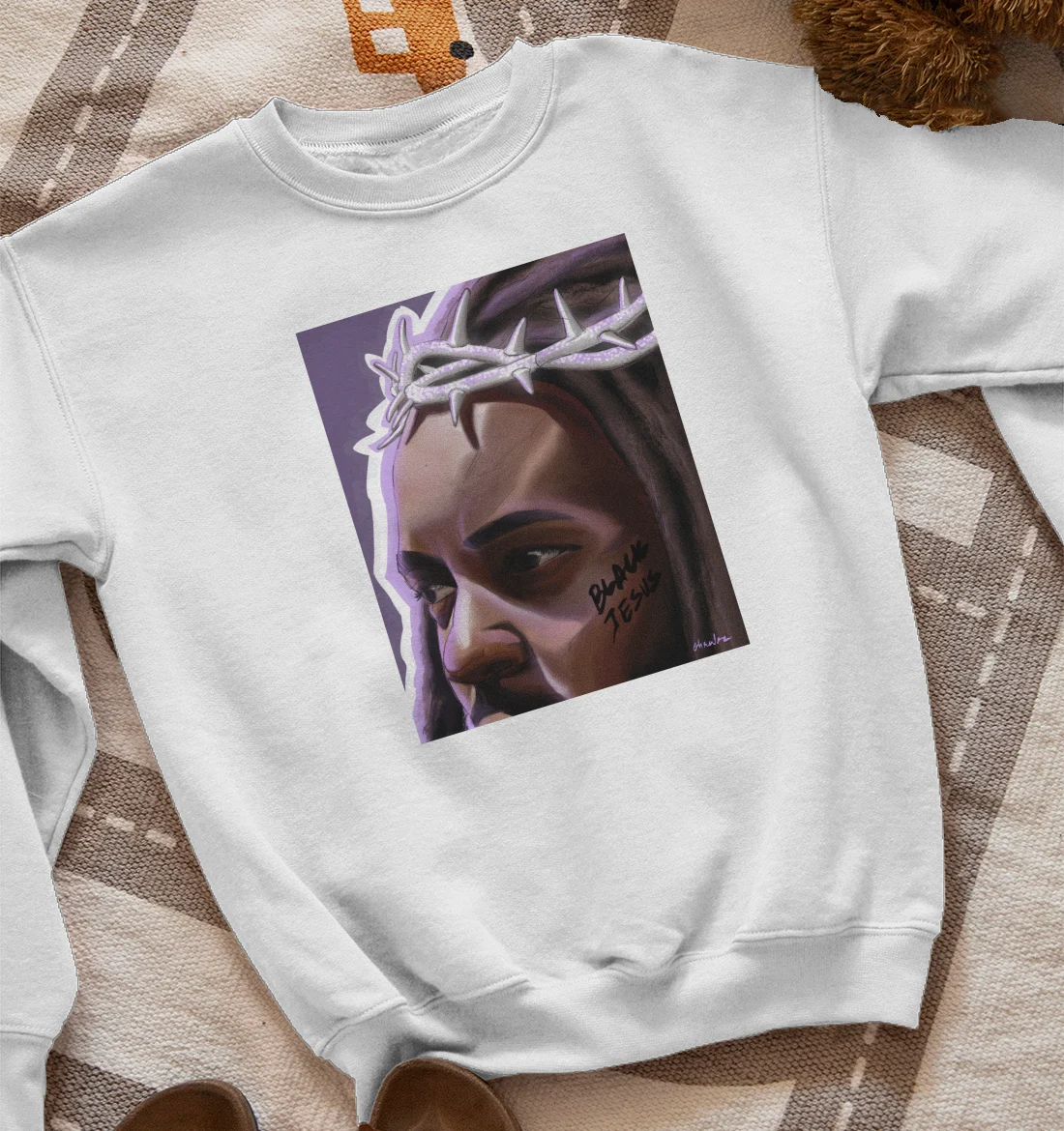 Kendrick Lamar's Black Jesus Sweatshirt
