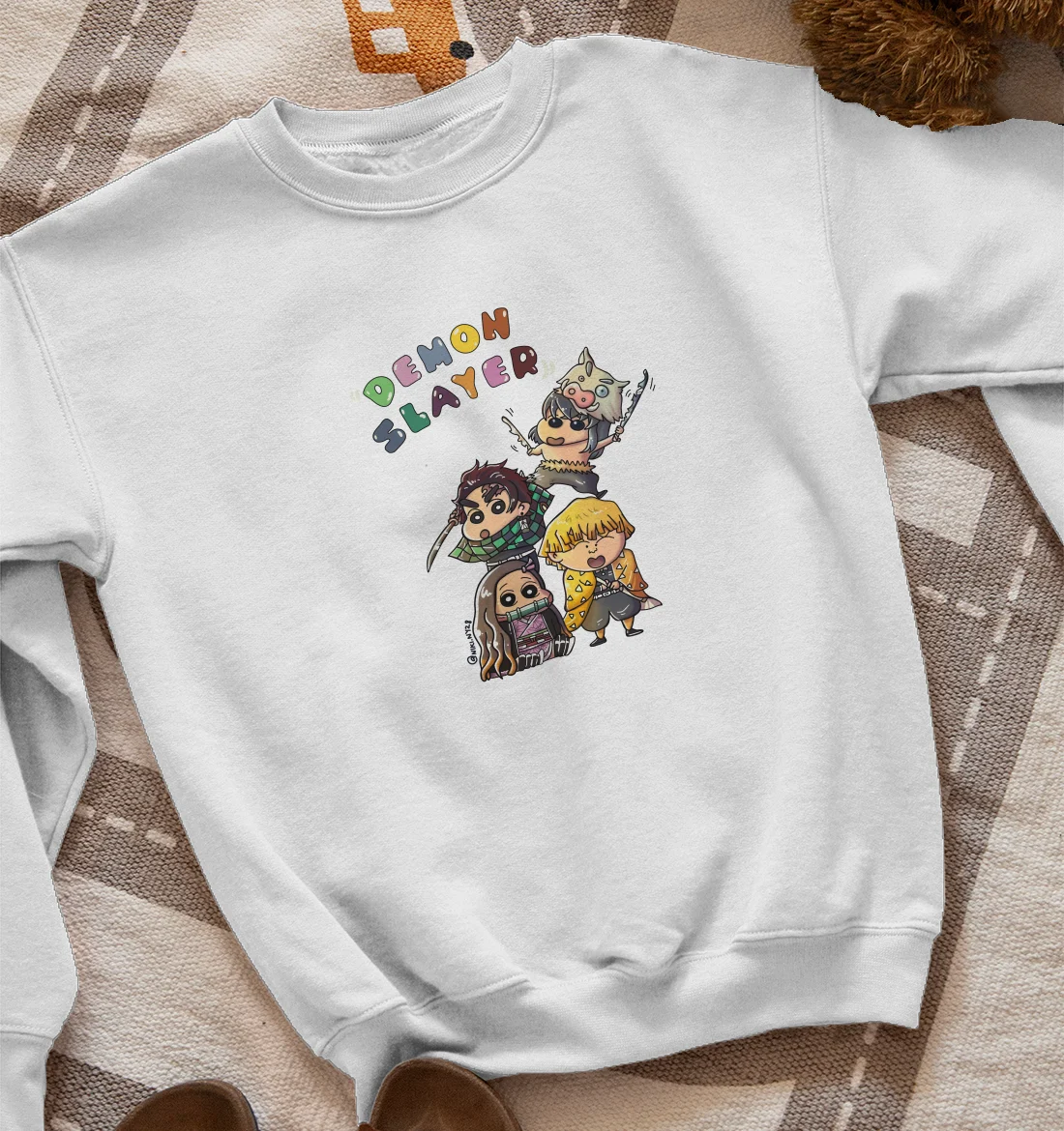 Demon slayer x Shinchan Sweatshirt