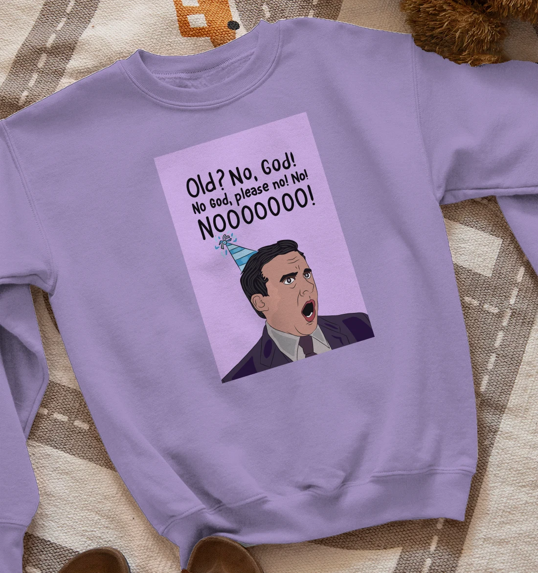 Michael scott birthday vibes Sweatshirt