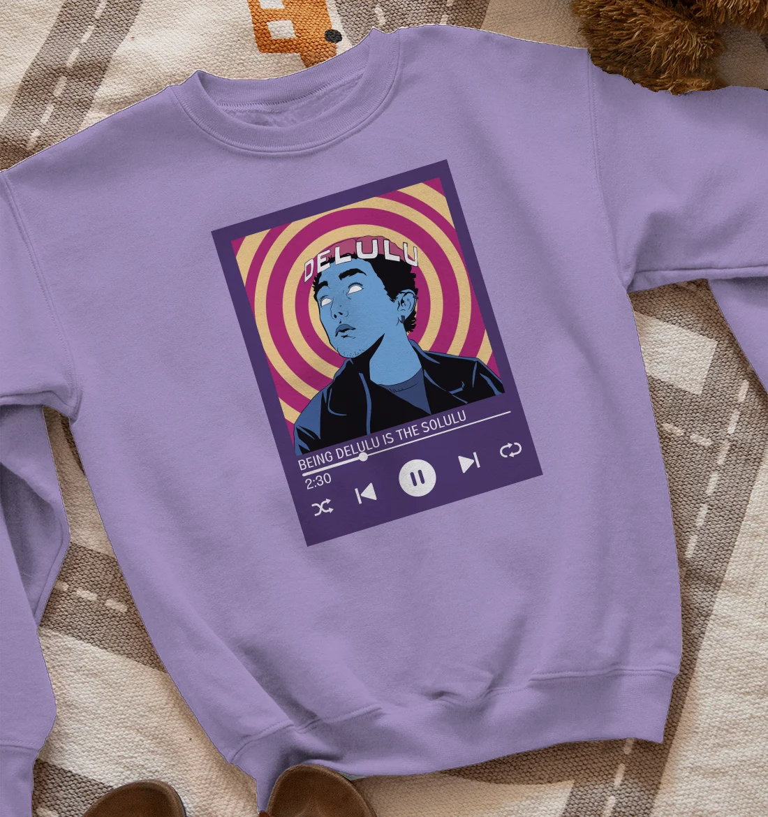 Delulu is the solulu Sweatshirt