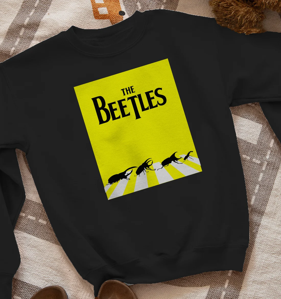 Beetles band crossing road Sweatshirt