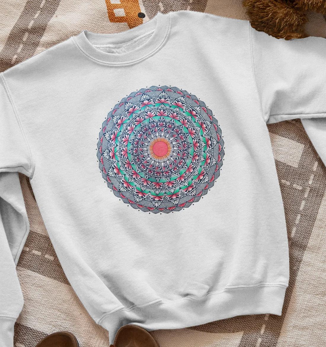 Floral Mandala Sweatshirt