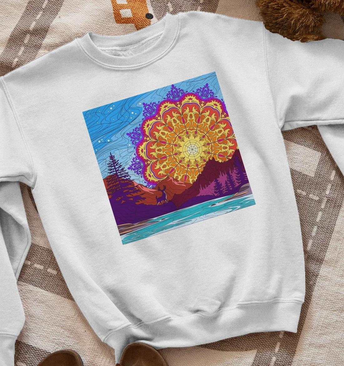 Scenic Mandala Sweatshirt