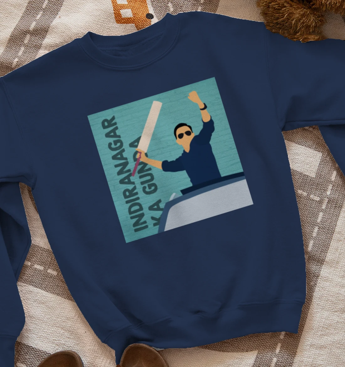 Indiranagar Ka Gunda Artwork Sweatshirt