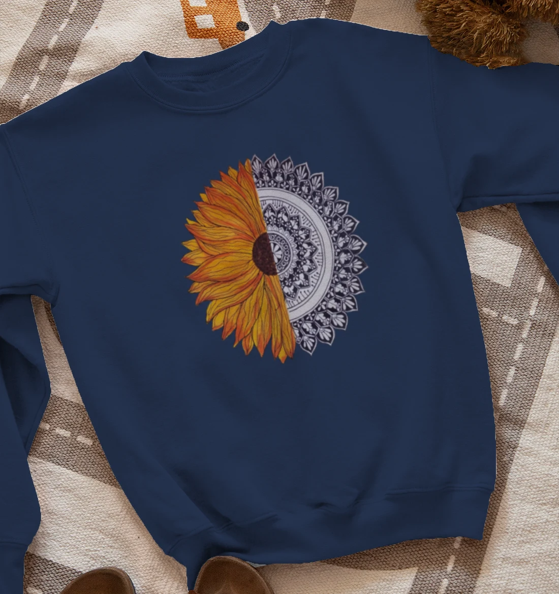 SUNFLOWER MANDALA Sweatshirt