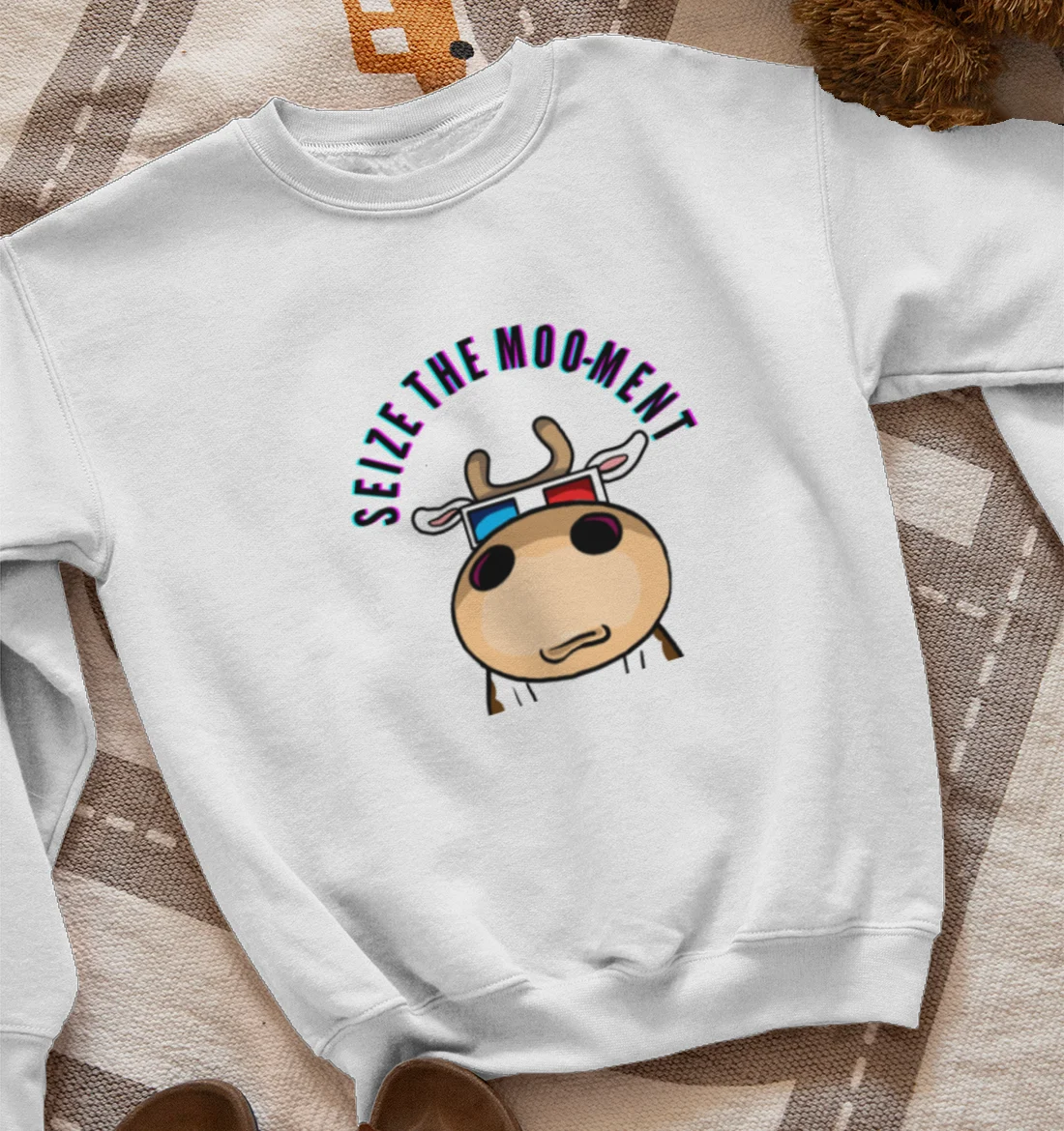 Seize the MOO-MENT Sweatshirt