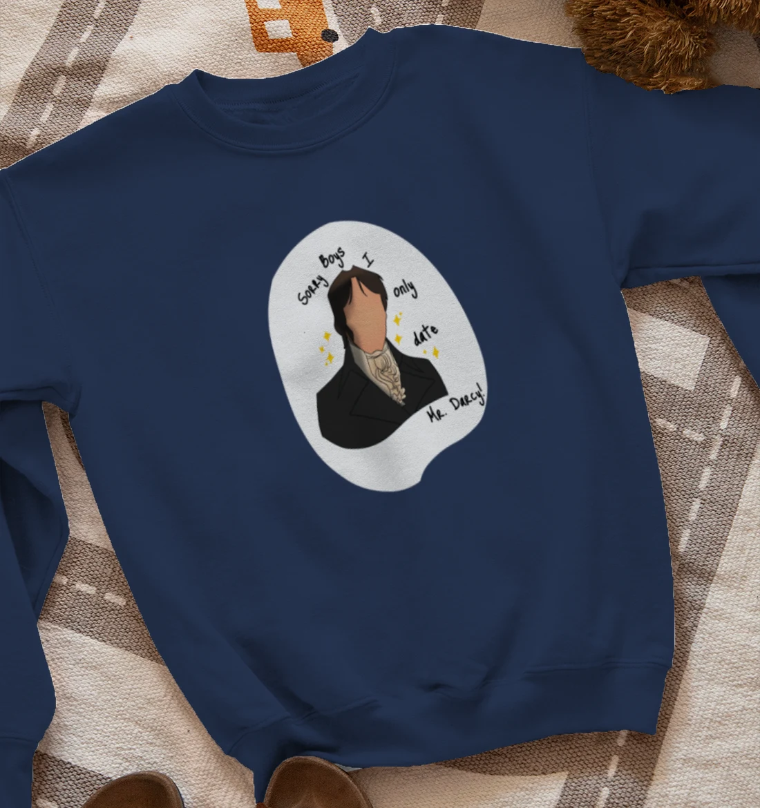 darcy cotton merch white bg Sweatshirt