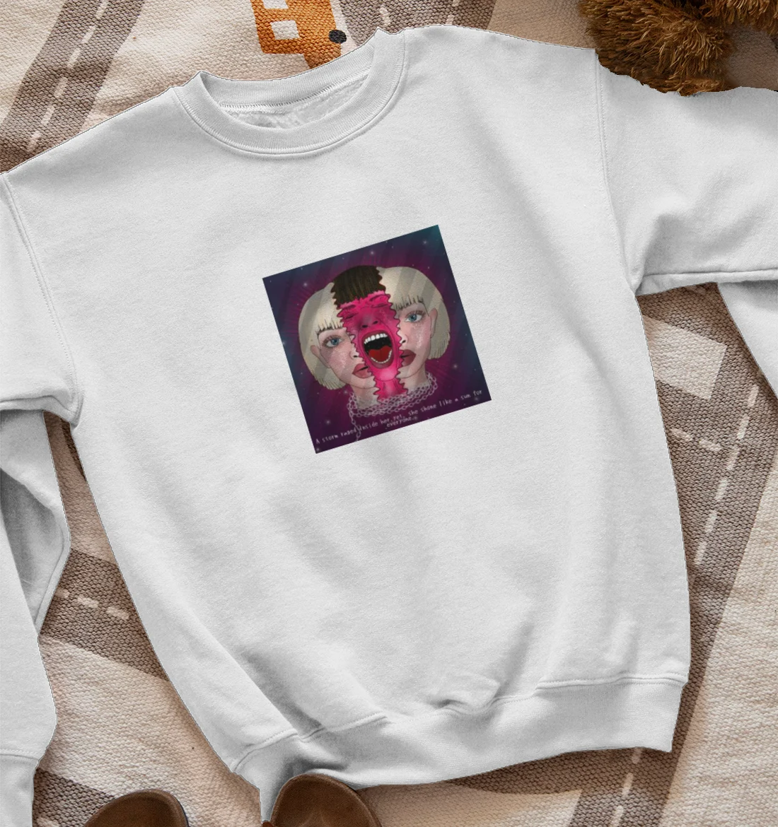 Funky dark art Sweatshirt