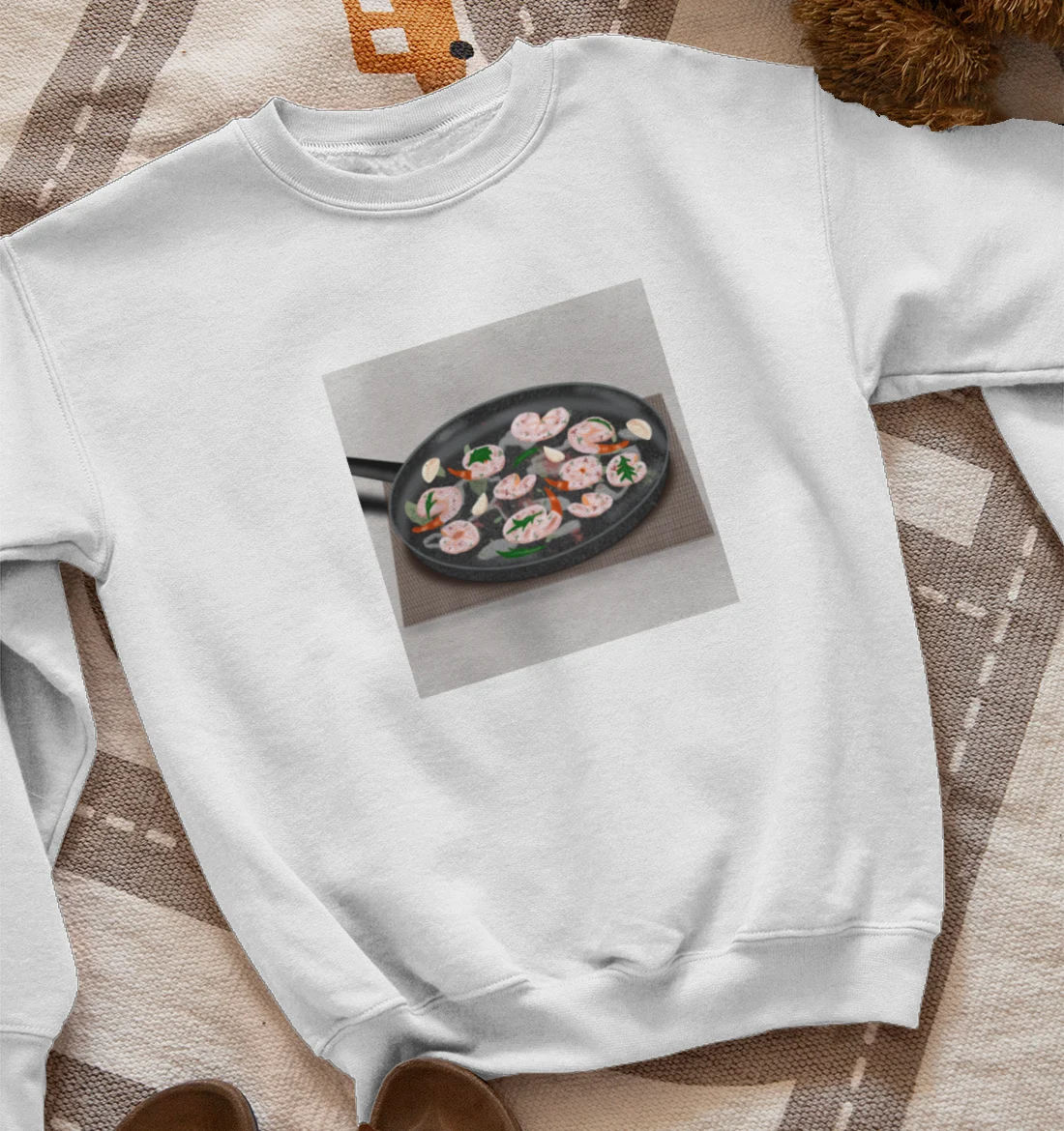 Garlic Butter Prawn Sweatshirt