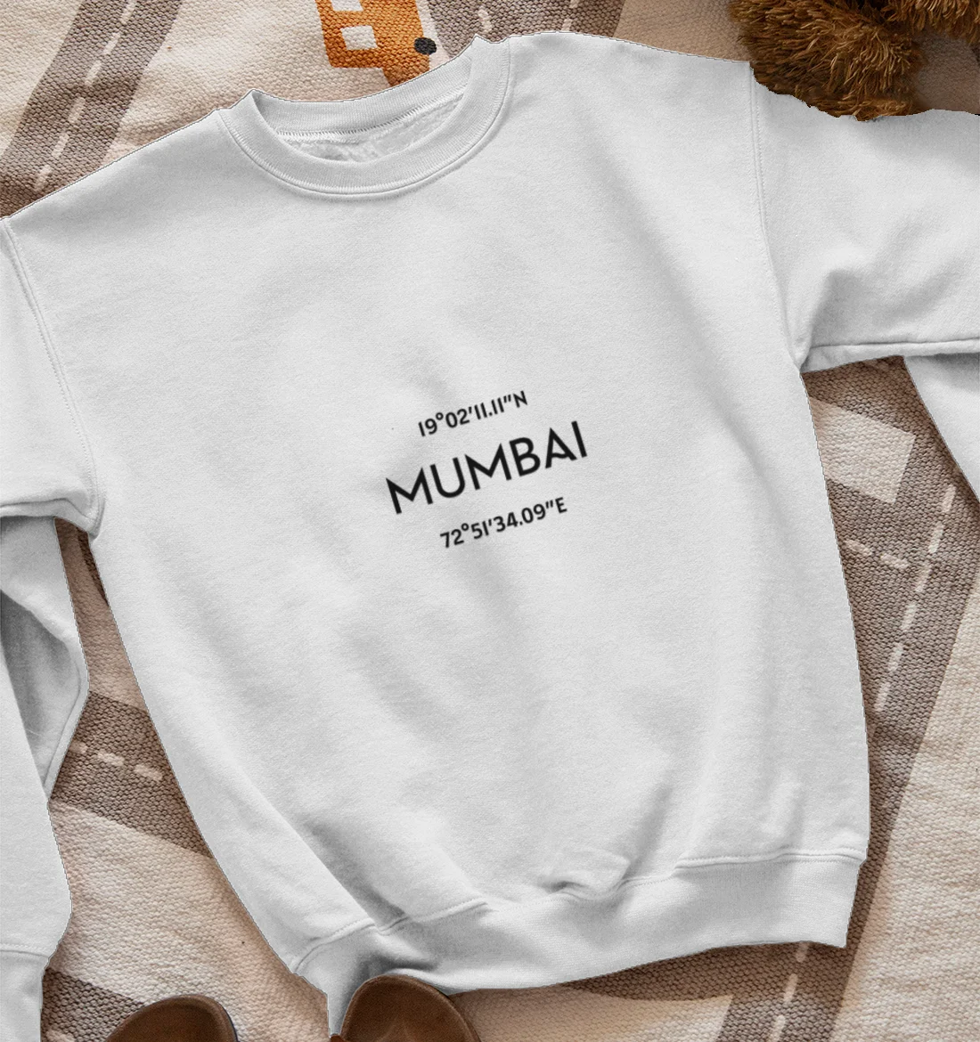Mumbai Coordinates Sweatshirt