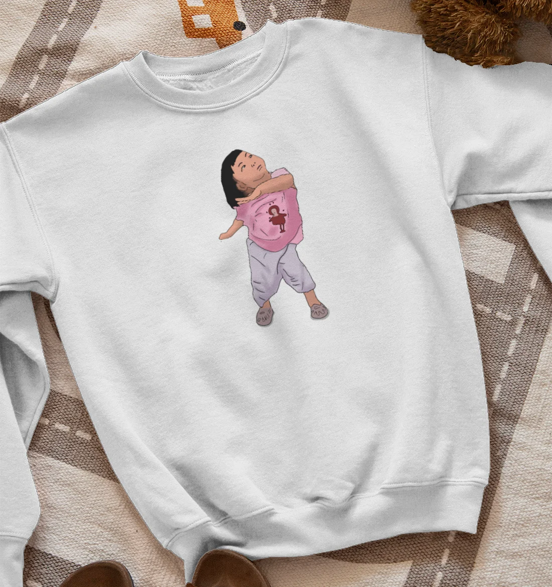 DANCING BABY MEME Sweatshirt