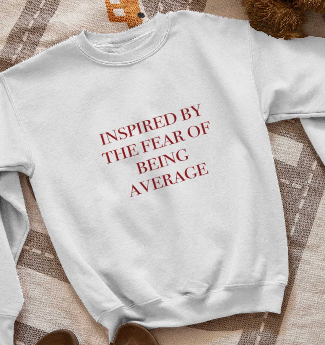 Inspiring Quote dress  Sweatshirt