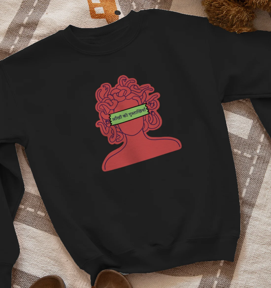 Bollywood X Greek Goddess Sweatshirt
