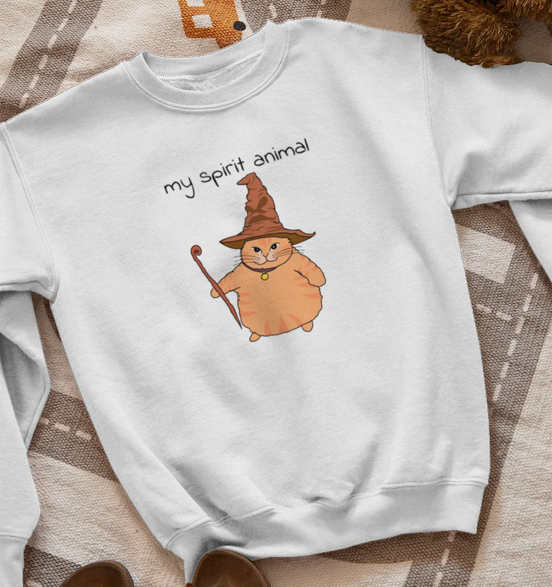 Magic cat spirit animal Sweatshirt