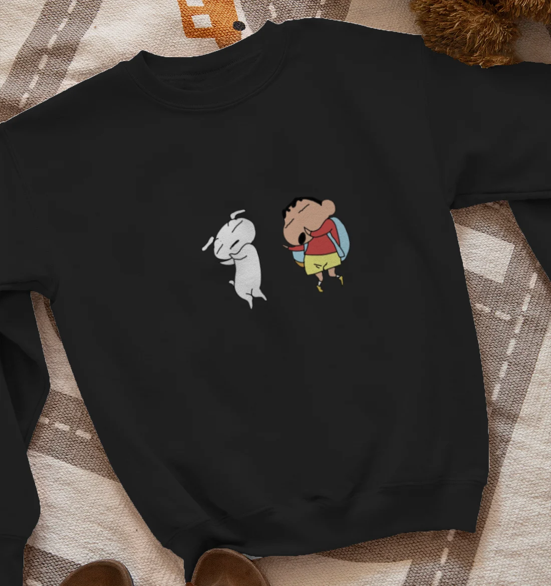 shinchan shiro dance  Sweatshirt