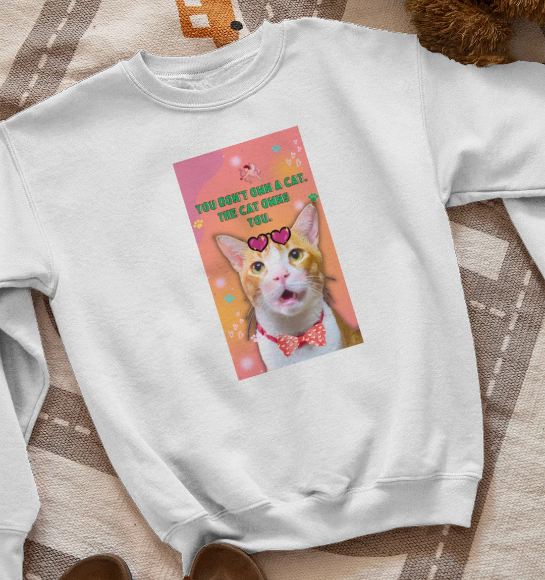 Cat Parent Reality - Binny Sweatshirt