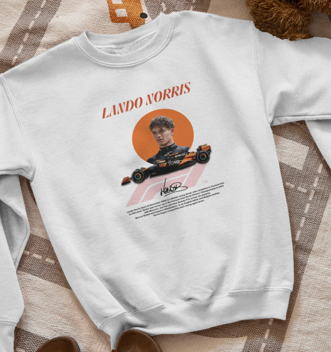 "Lando Norris Legacy - F1 Race Sweatshirt