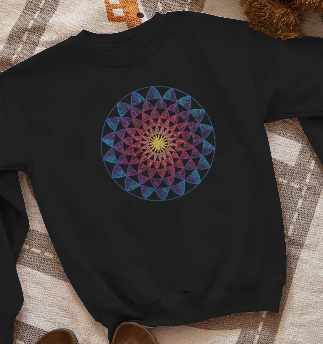 Vibrant Mandala Sweatshirt