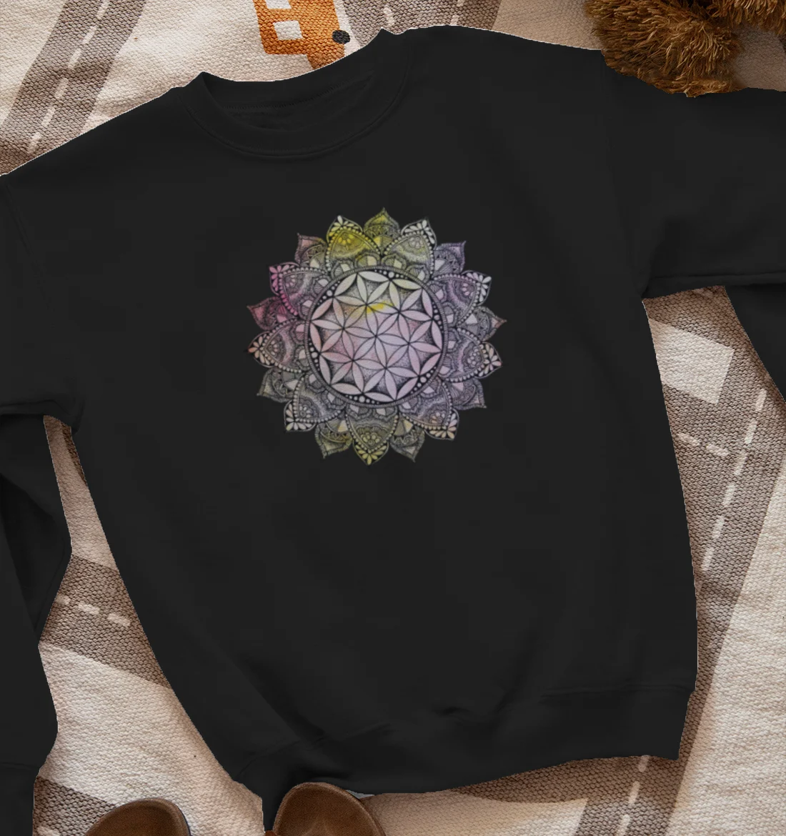 Flower of Life Mandala Sweatshirt