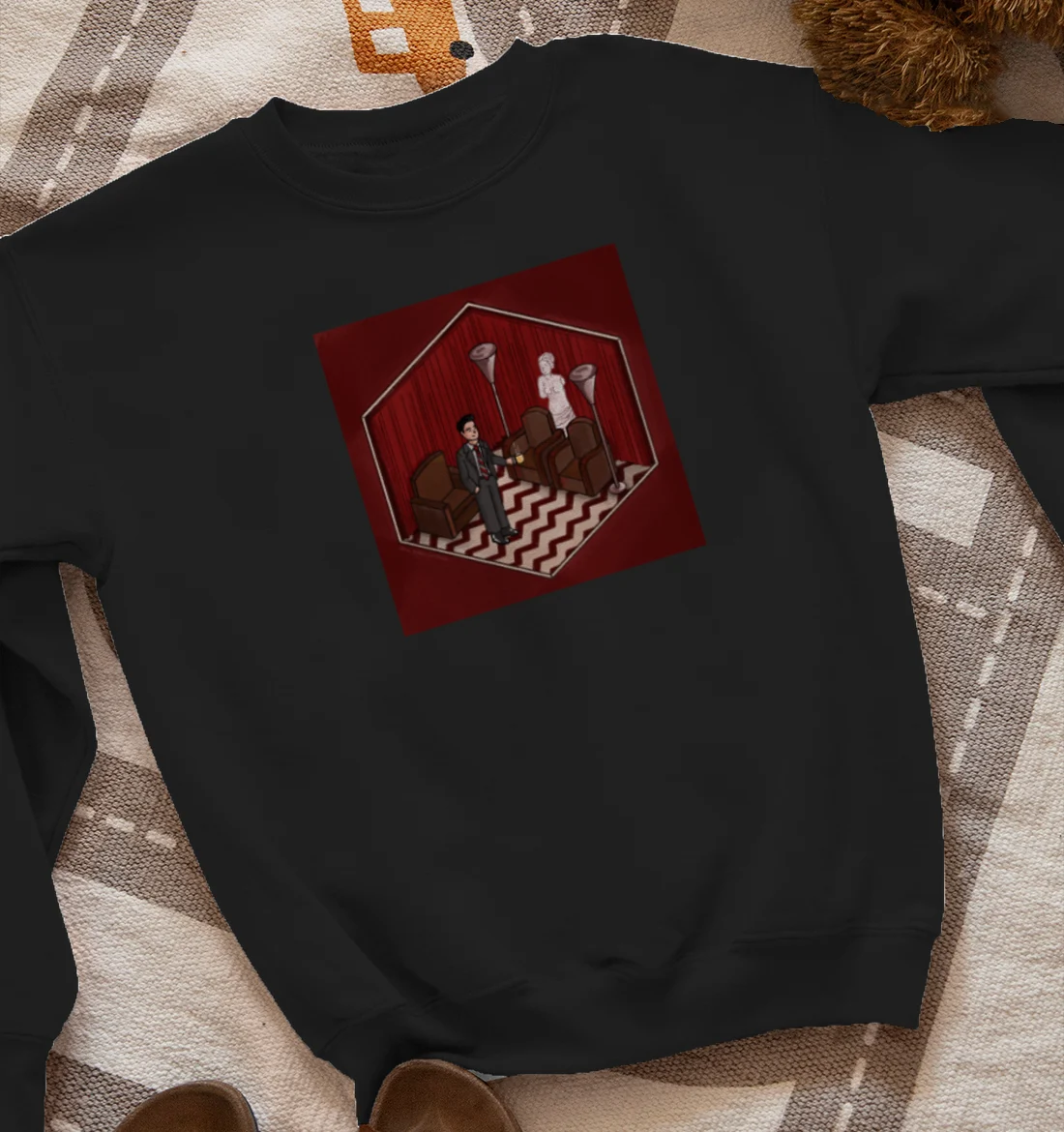 Twin Peaks: The Black Lodge Sweatshirt